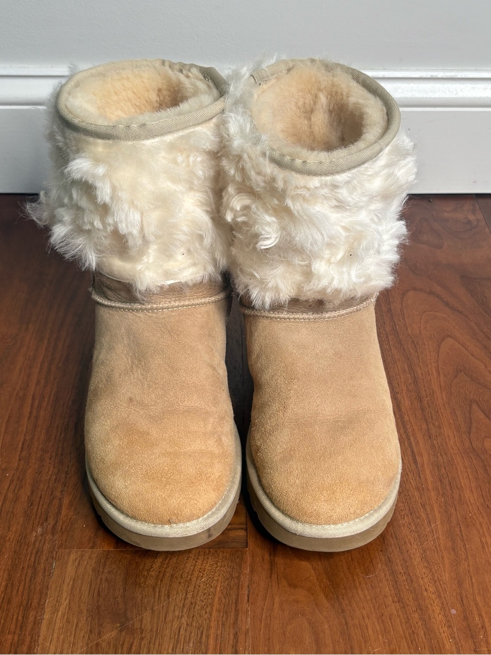 Ugg Furry Mid Calf Boots